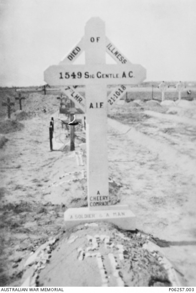 File:Arthur Clive Gentle grave courtesy AWM.JPG